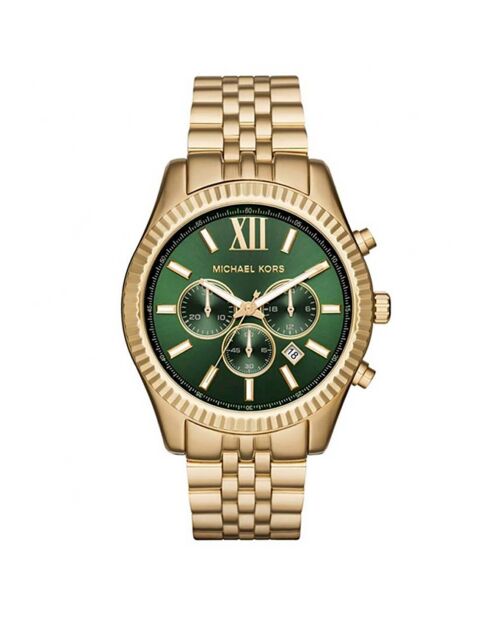 Montre Homme en Acier dorée