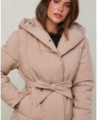 Doudoune Denise camel