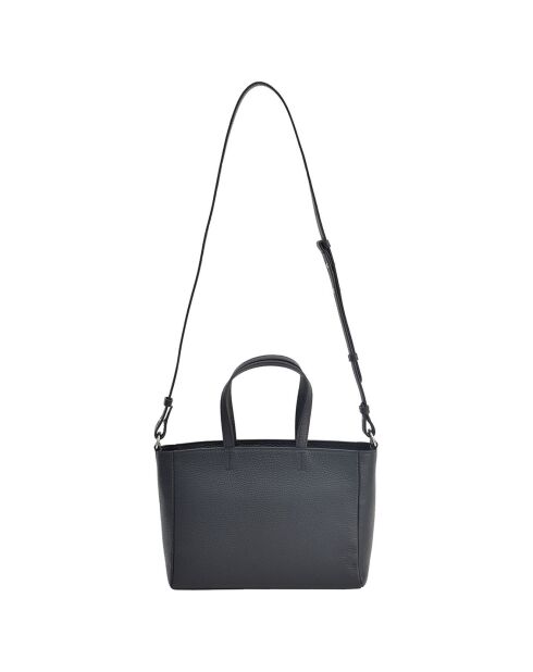 Sac à main  en Cuir Thais noir - 32x20x12 cm