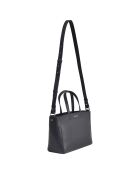 Sac à main  en Cuir Thais noir - 32x20x12 cm
