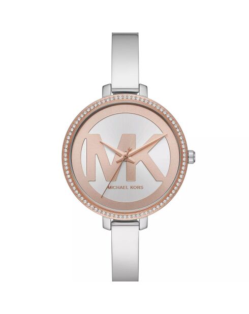 Montre Femme en Acier argentée