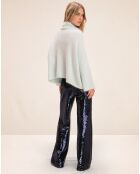 Pantalon à sequins Abba minuit