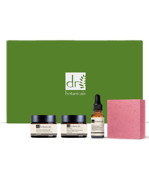 Coffret anti-âge à l'eucalyptus et à l'arbre à thé - 4 pièces