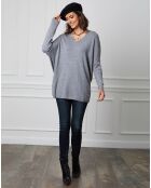 Pull en Cachemire mélangé Beder gris