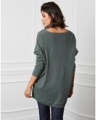 Pull en Cachemire mélangé Beder kaki
