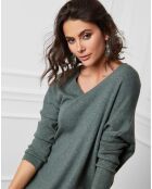 Pull en Cachemire mélangé Beder kaki