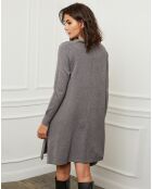 Robe Elior gris foncé