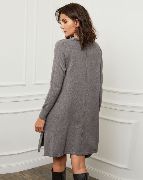 Robe Elior gris foncé