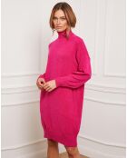 Robe en Cachemire mélangé Landreau fushia