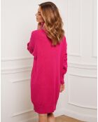 Robe en Cachemire mélangé Landreau fushia