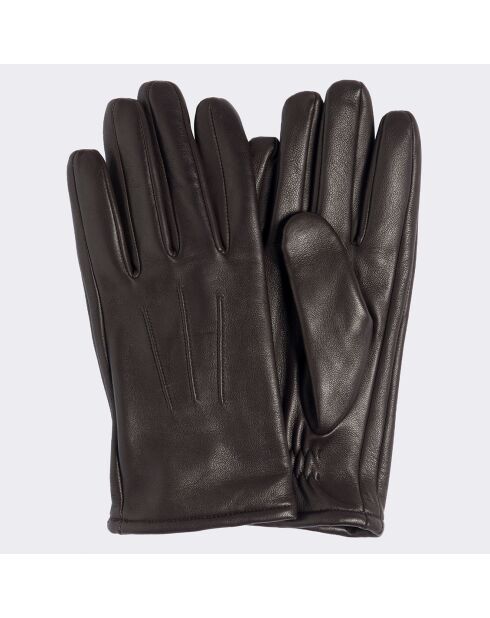 Gants Devred chocolat
