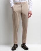 Pantalon de costume Bdiago noisette