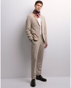 Pantalon de costume Bdiago noisette