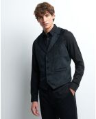 Gilet de costume Bsanta noir