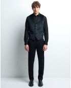 Gilet de costume Bsanta noir