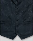 Gilet de costume Bsanta noir