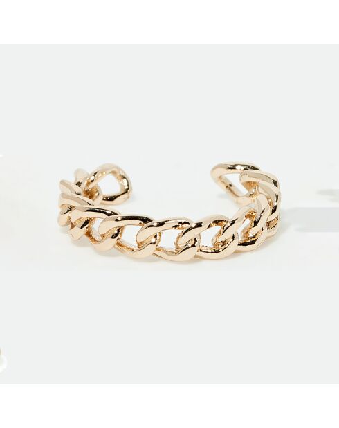 Bague ajustable Adele Acier Inoxydable dorée