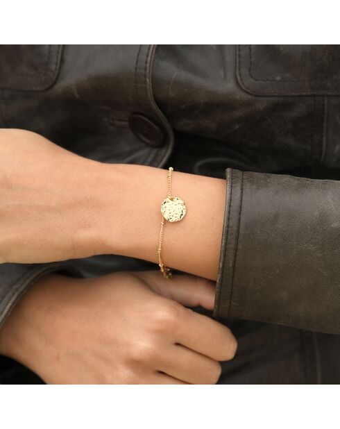 Elena gouden roestvrijstalen armband