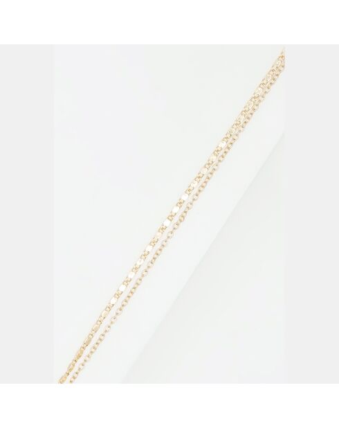 Diana gouden roestvrijstalen armband