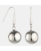 Emmanuelle silberne Edelstahlohrringe