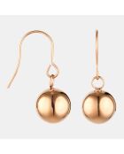Boucles d'Oreilles Esther Acier Inoxydable rosées