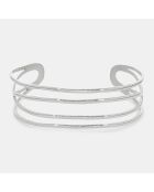 Evangeline zilveren armband van roestvrij staal