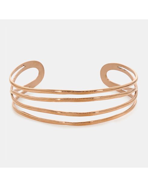 Anello Evelyne in acciaio inossidabile rosa