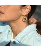 Boucles d'oreilles Leonie Acier Inoxydable dorées