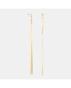 Boucles d'oreilles Lisa Acier Inoxydable dorées