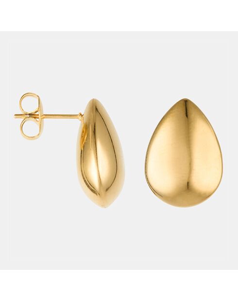 Boucles d'oreilles Margot Acier Inoxydable dorées