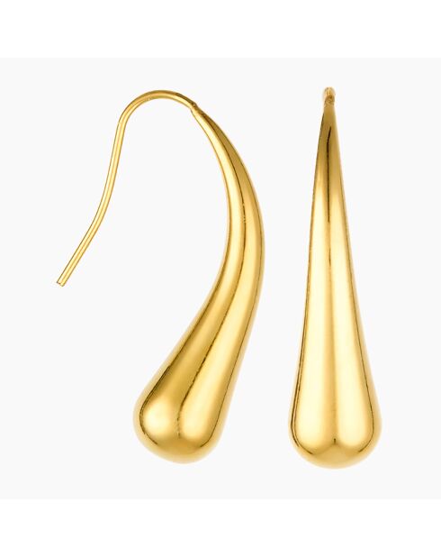 Boucles d'oreilles Nelly Acier Inoxydable dorées