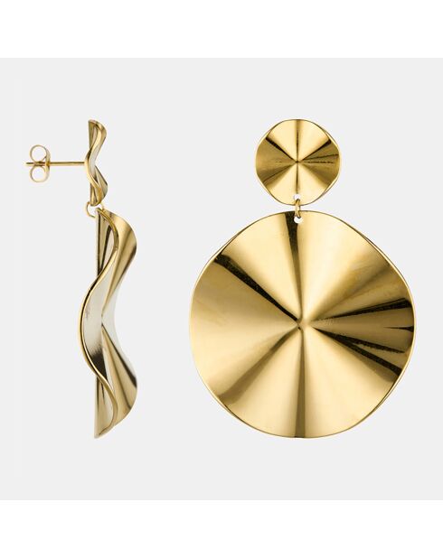 Boucles d'oreilles Paloma Acier Inoxydable dorées