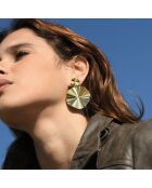 Boucles d'oreilles Paloma Acier Inoxydable dorées