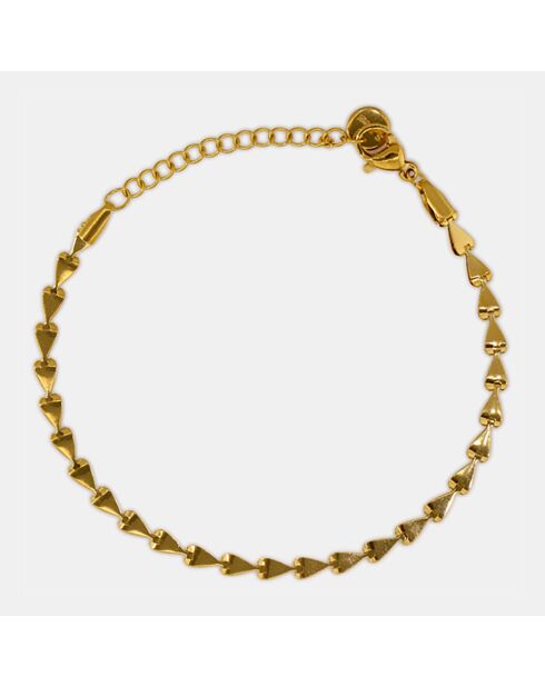 Bracelet Regine Acier Inoxydable doré