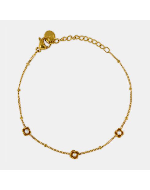 Renee Gold roestvrijstalen armband