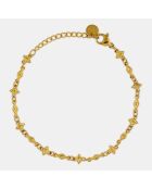 Bracelet Rosa Acier Inoxydable doré