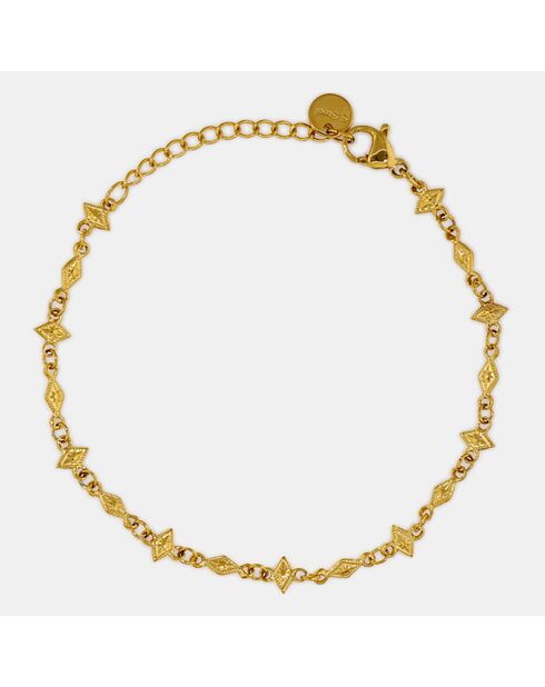 Bracelet Rosa Acier Inoxydable doré