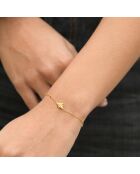 Roségouden armband van roestvrij staal