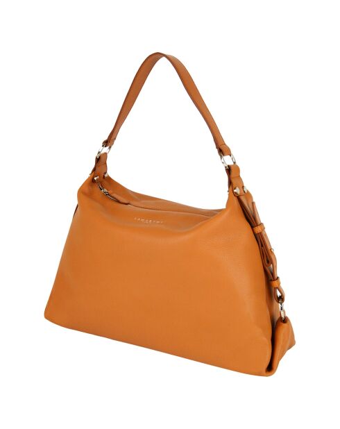Sac porté épaule en Cuir Naturel orange - 50x15x25 cm