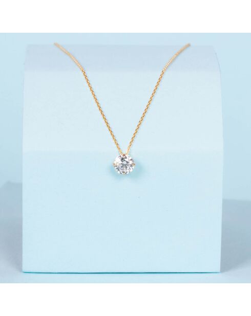Pendentif Splendeur or jaune
