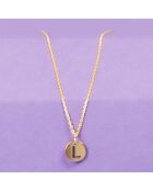 Pendentif Lettre L or jaune