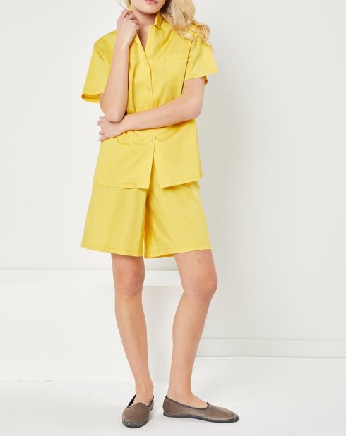 Pyjama Camille jaune