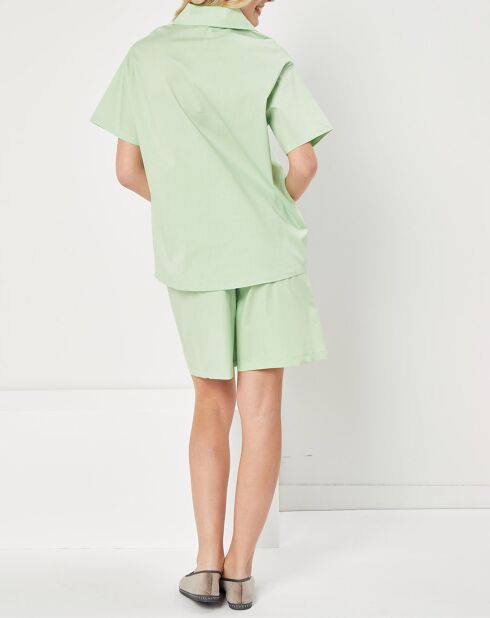 Pyjama Camille vert clair