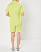 Pyjama Camille vert anis