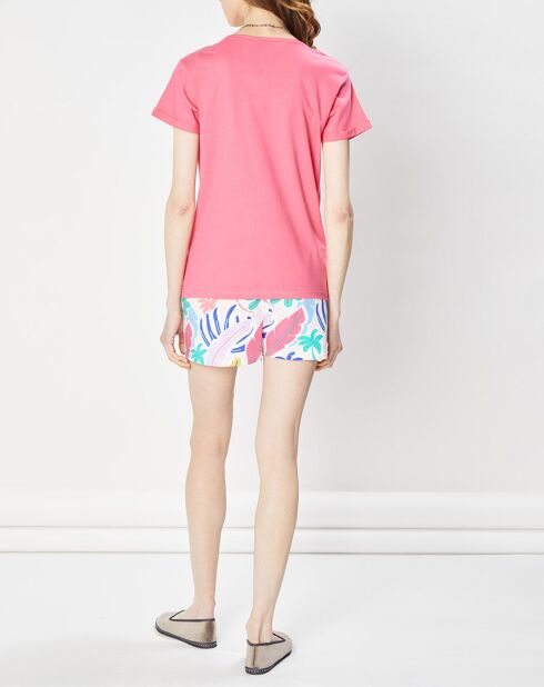 Pyjama imprimé multicolore