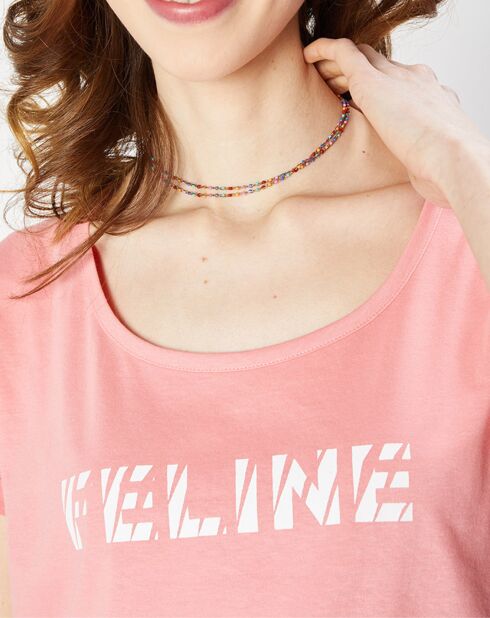 Pyjama imprimé multicolore