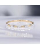 Bague Apollonia Diamants 0.034 ct or jaune