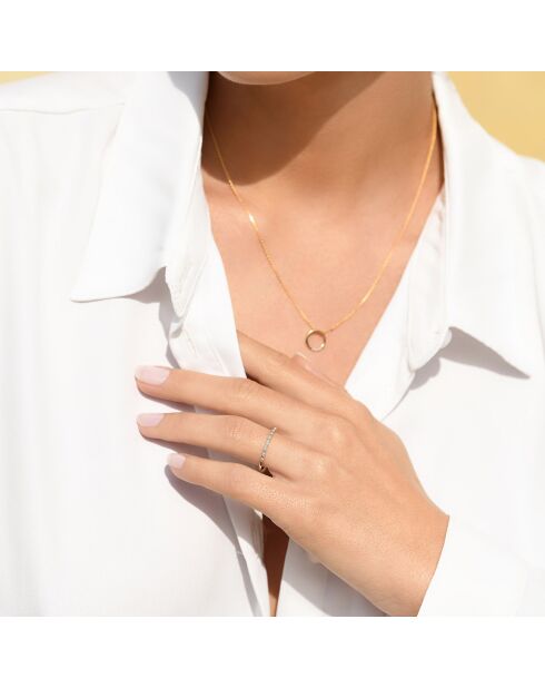 Bague Anatolia Diamants 0.045 ct or jaune