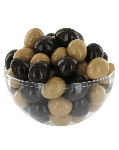 Sachet d'Oeufs Nougatine Chocolat Blond et Noir 350g