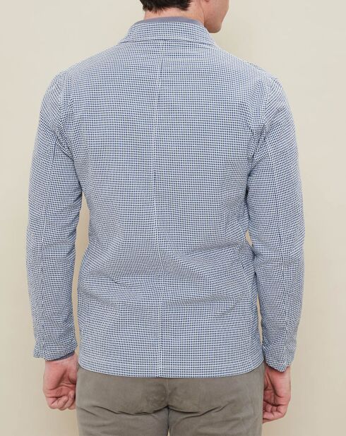 Veste légère Job bleu/blanc